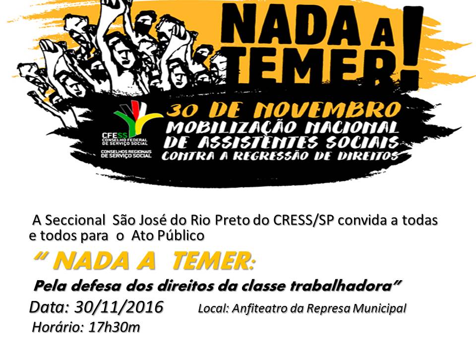 Live organizada pela Região Sul debaterá mobilização contra Reforma  Administrativa – CRESS 12ª Região
