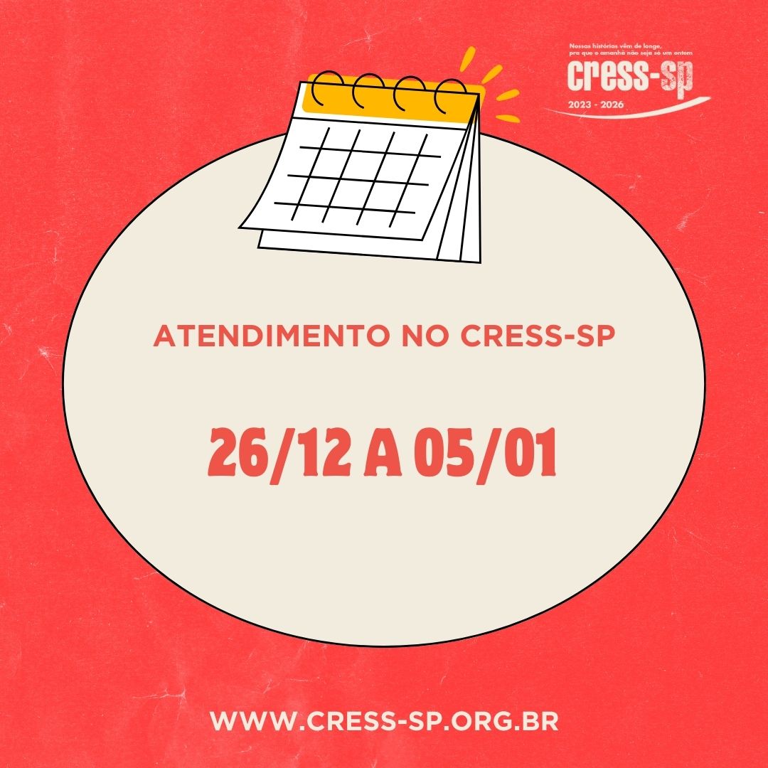 Confira o horário de atendimento do CRESS-PR no recesso do fim do ano -  CRESS-PR